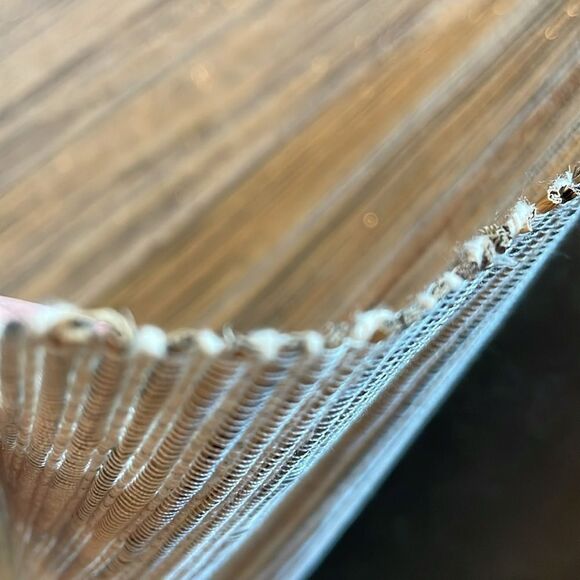 Tablerunner natural with straw inserts 14”X72” - Picture 6 of 7